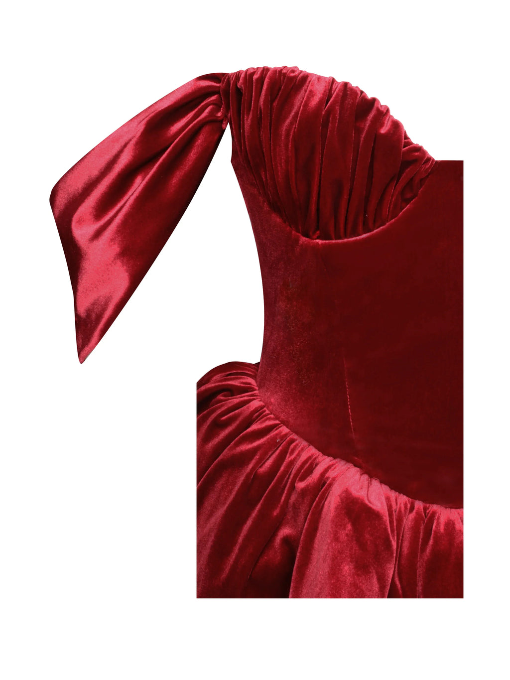 Burgundy Off-Shoulder Peplum Midi Dress | Sweetheart Neckline Formal Evening Dress